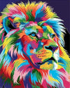 Lion pop art